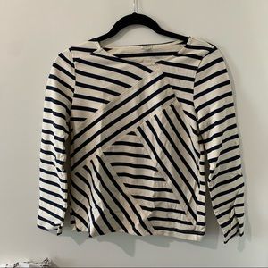 J CREW STRIPED LONG SLEEVE